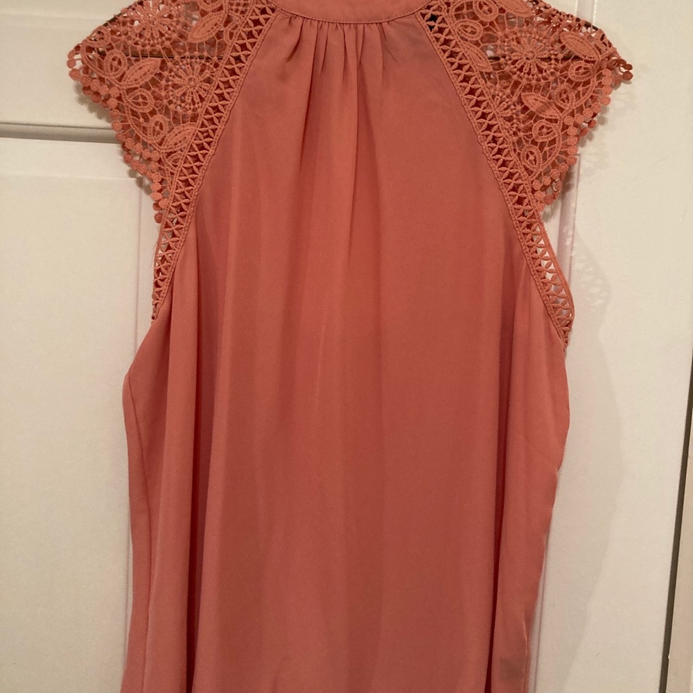Silky short sleeve blouse